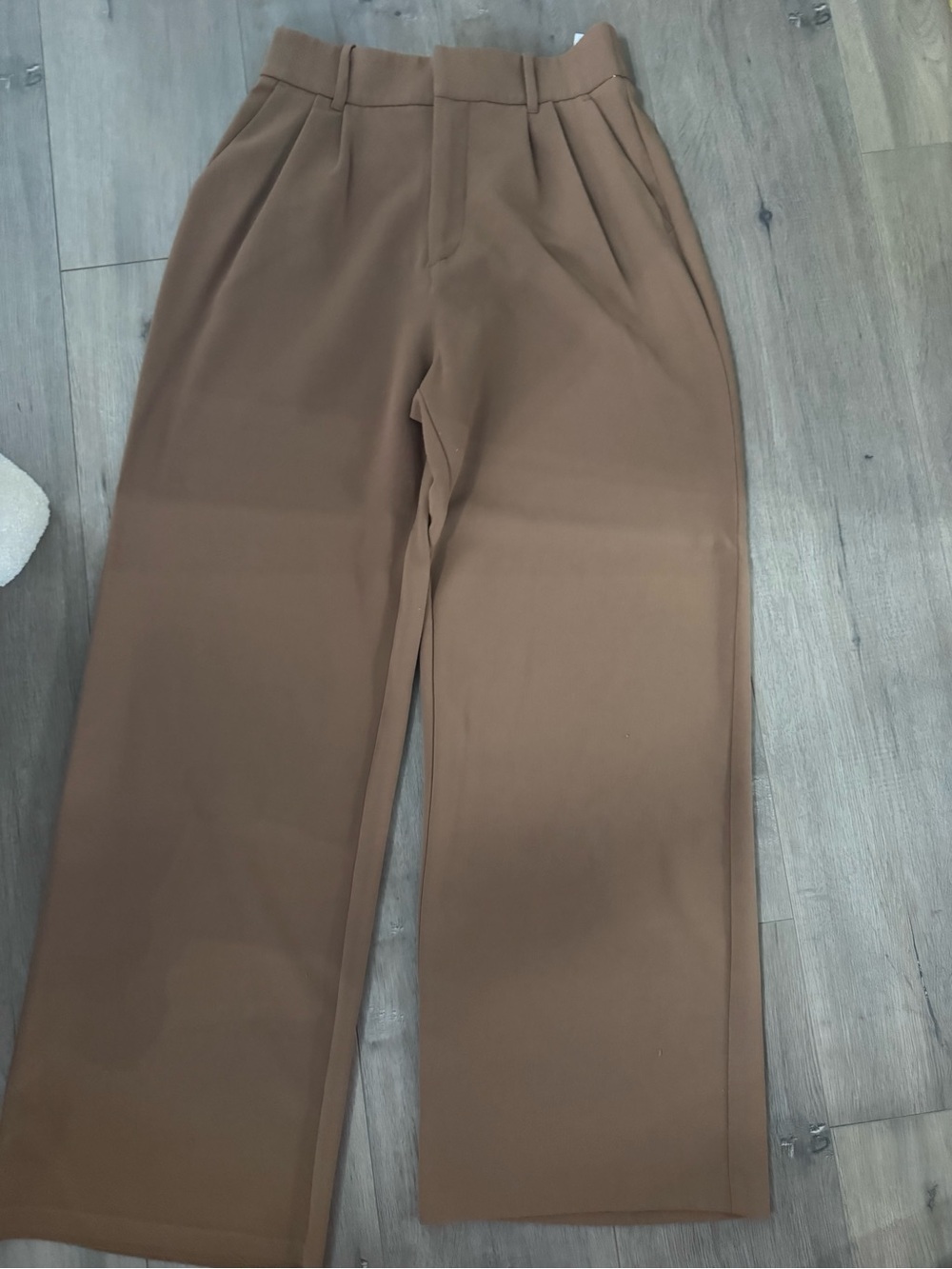 Abercrombie & Fitch Men's Brown Wide-Leg Trousers